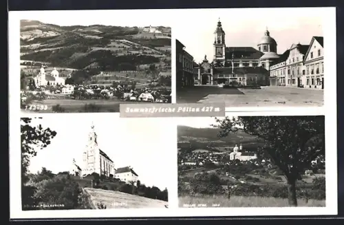 AK Pöllau, Pöllauberg, Ortsansichten