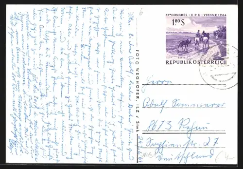 AK St. Johann i. d. H., Teilansicht mit Strassenpartie