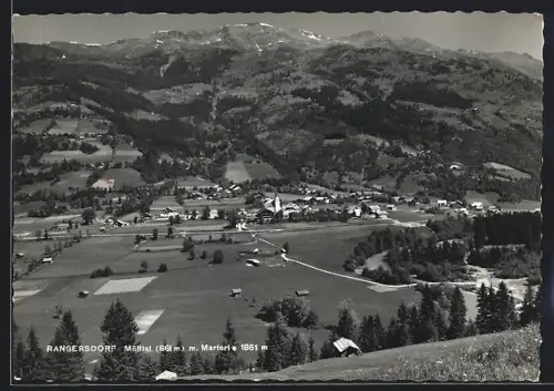 AK Rangersdorf /Mölltal, Teilansicht mit Marterle