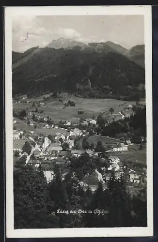 AK Lunz am See, Ortsansicht mit Ötschen