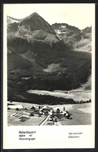 AK Hohentauern, Ortsansicht mit Bösensteingruppe