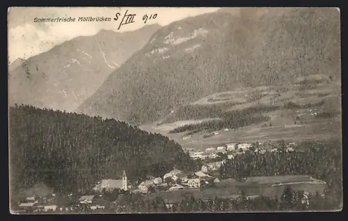 AK Möllbrücken, Ortschaft im Tal