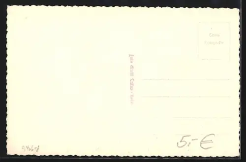 AK Lofer, Ortsansicht mit Reif-Breit-u. Ochsenhorn