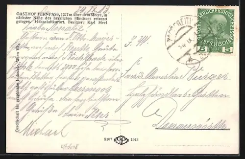 AK Fernpass, Gasthof Fernpass