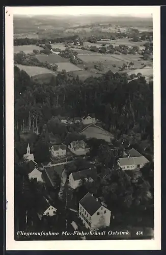 AK Kaibing, Maria Fieberbründl vom Flugzeug aus