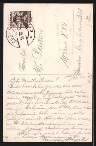 AK Vorau, Totalansicht, Panorama, Teilansicht