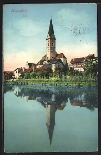 AK Knittelfeld, Blick auf die Kirche