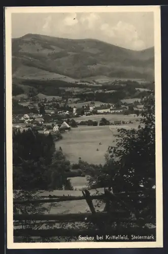 AK Seckau bei Knittelfeld, Blick ins Tal