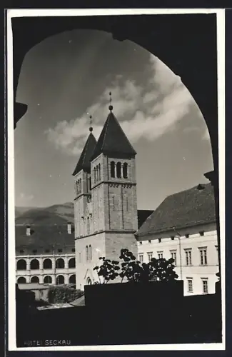 AK Seckau, Blick auf den Abteiturm