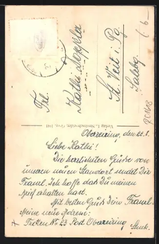 AK Oberzeiring /Stmk., Blick auf den Ort