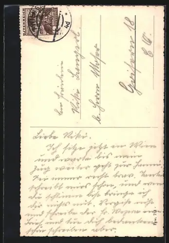 AK Wien, Stadtleben in der Kärntnerstrasse