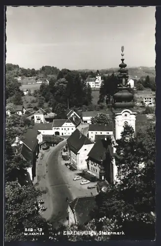 AK Ehrenhausen /Steiermark, Blick in den Ort