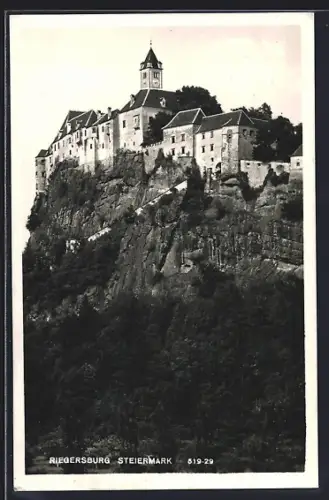 AK Riegersburg /Steiermark, Blick auf die Burg