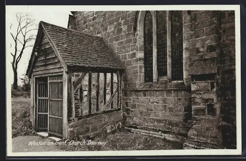 AK Weston on Trent, Church Doorway