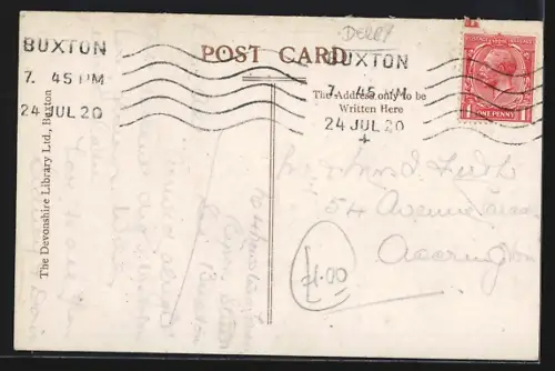 AK Buxton, Buxton from the Town Hall