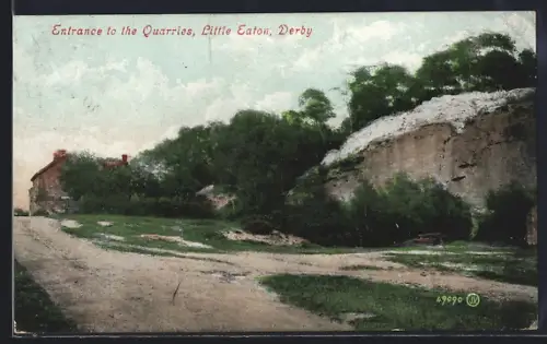 AK Derby, Little Eaton, Entrance to the Quarries