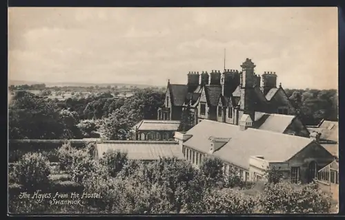 AK Swanwick, The Hayes from the Hostel