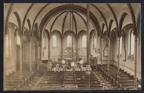 AK Ashbourne, St. John`s Church, Internal View