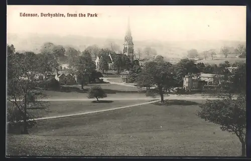 AK Edensor, Edensor from the Park