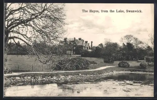 AK Swanwick, The Hayes, from the Lake