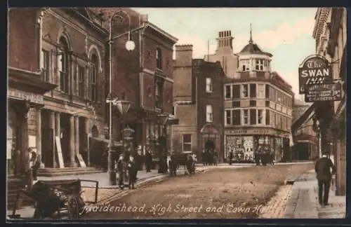AK Maidenhead, High Street and Town Hall
