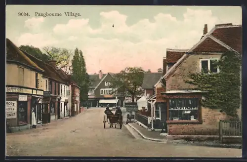 AK Pangbourne, Village