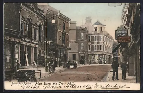 AK Maidenhead, High Street and Town Hall