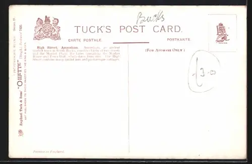 Künstler-AK Amersham, High St.