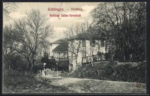 AK Böblingen, Waldburg, Kurhaus Julius Grombach