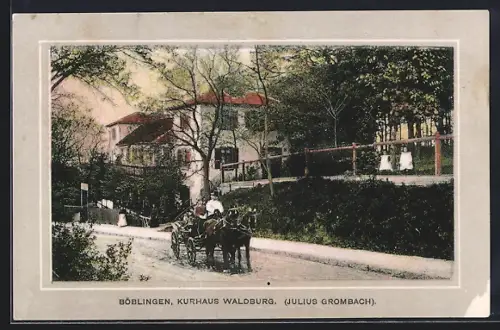 AK Böblingen, Kurhaus Waldburg, Inh. Julius Grombach