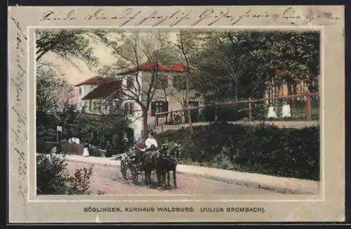 AK Böblingen, Kurhaus Waldburg, Inh. Julius Grombach