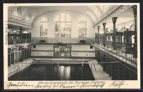 AK Augsburg, Männer-Schwimmhalle des Stadtbades