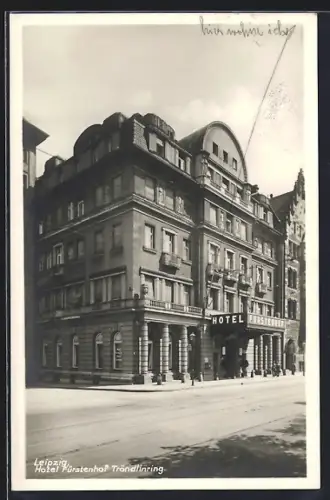 AK Leipzig, Hotel Fürstenhof, Tröndlinring