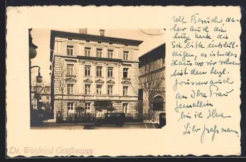 Foto-AK München, Gebäude Ottostrasse 8