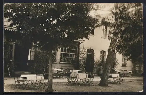 Foto-AK Wendisch-Buchholz i. Mark, Gasthaus Schützenhaus v. Paul Theulières