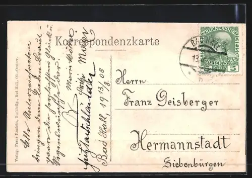 AK Bad Hall, Steyrerstrasse mit Theater