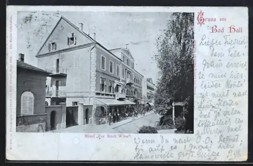 AK Bad Hall, Hotel zur Stadt Wien