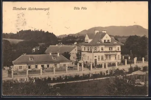 AK Mondsee / Salzkammergut, Villa Pölz