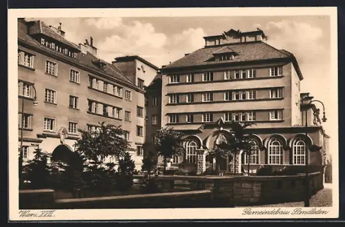 AK Wien, Gemeindebau Sandleiten