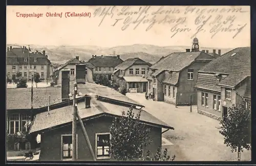 AK Ohrdruf, Teilansicht vom Truppenlager