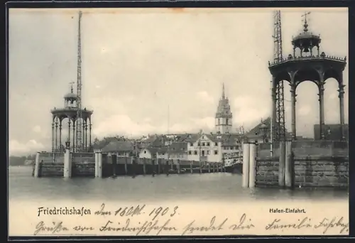 AK Friedrichshafen, Hafen-Einfahrt