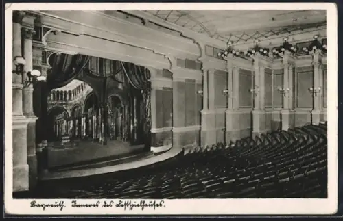 AK Bayreuth, Innenansicht Festspielhaus
