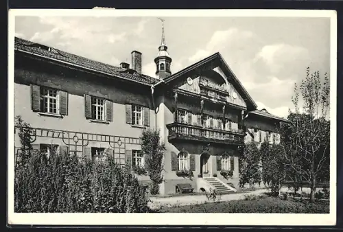 AK Linden / Obb., Schulland- und Ferienheim