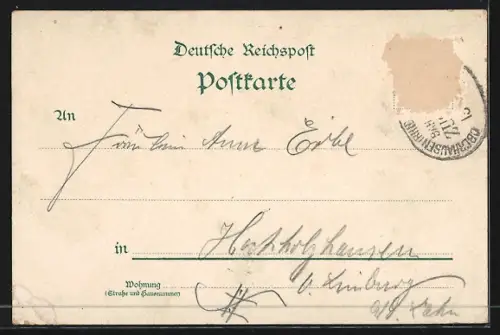 Lithographie Köln, Panorama, Rathaus