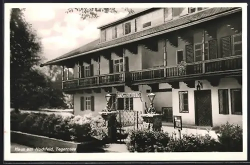 AK Tegernsee, Haus am Hochfeld