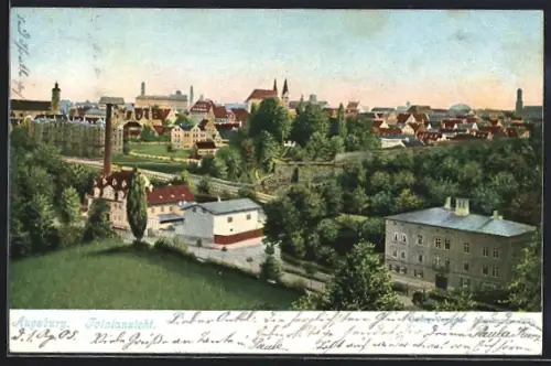 AK Augsburg, Totalansicht