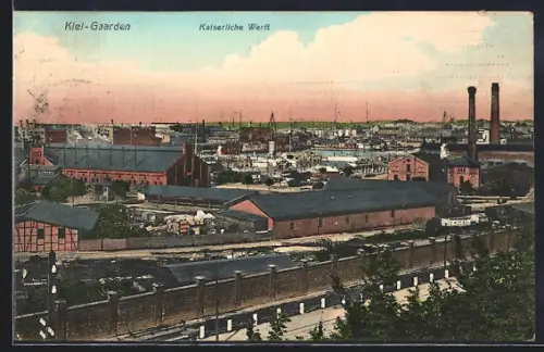 AK Kiel-Gaarden, Kaiserliche Werft