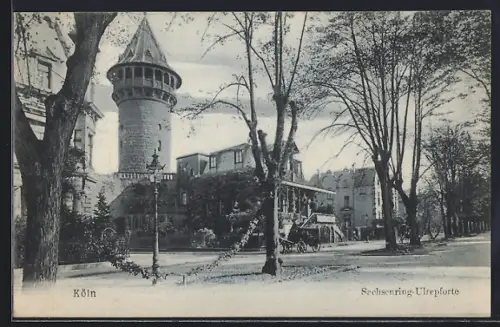 AK Köln-Neustadt, Sachsenring-Ulrepforte, Gasthaus