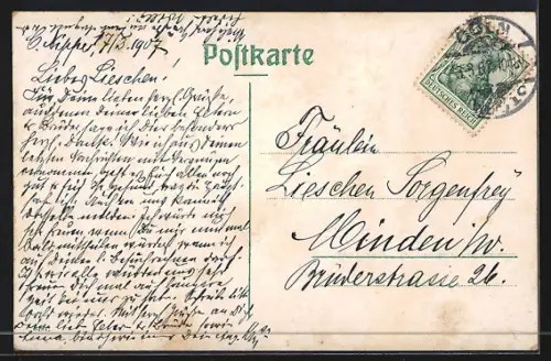 AK Köln / Rhein, Hafeneinfahrt mit Brücke