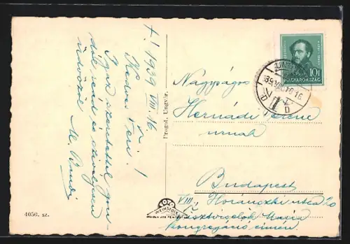 AK Ungvár, M. kir. Postahivatal